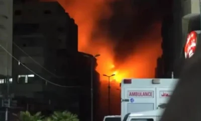 Kahpe İsrail yine hastane bombaladı!.