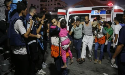 Kahpe İsrail Gazze’deki son hastaneyide bombaladı!.