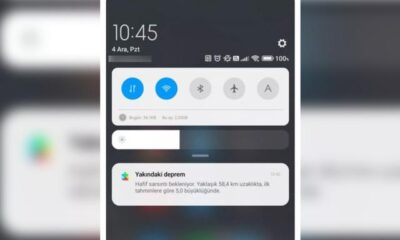 Google’nin uyarı sistemi depremi önceden haber verdi!.