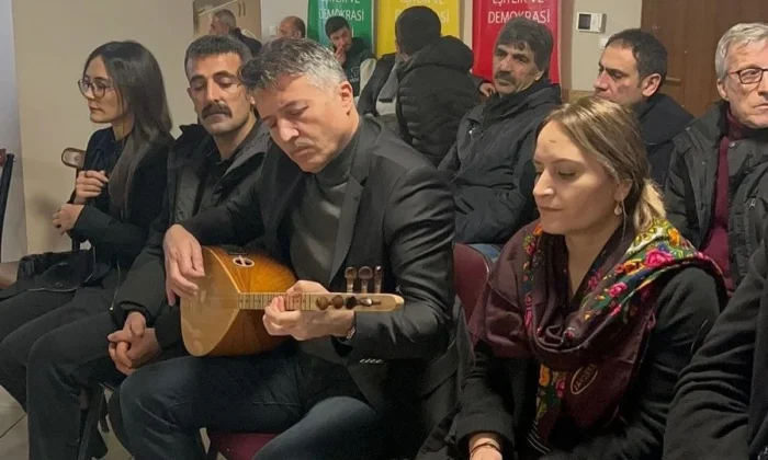 DEM Parti’nin Öcalan canisi için başlattığı eyleme CHP’den destek ziyareti!.