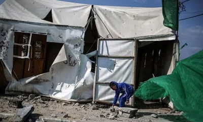 Kahpe İsrail şimdi de çadırlara sığınan Filistinlileri bombalıyor!.