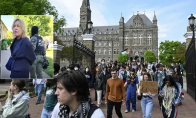 ABD’nin İsrail’i protesto eden öğrencilere uyguladığı şiddet dünya basınında!.