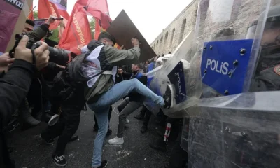 Taksim Meydanı’nda çıkma zorbalığında 210 gözaltı!.