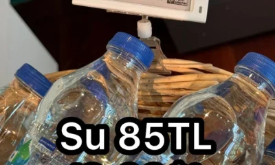 Bir şişe su 85 TL!. Bu devlet nerede!.