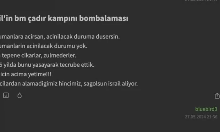 Ekşi Sözlük denen şer yuvası yine alçaklığını gösterdi!.