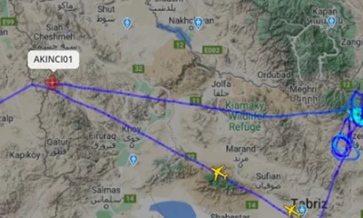 İran’daki helikopter enkazının yerini Akıncı İHA belirledi..