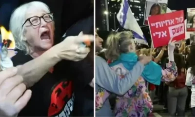 İsrail’de sokaklar yangın yeri gibi!.