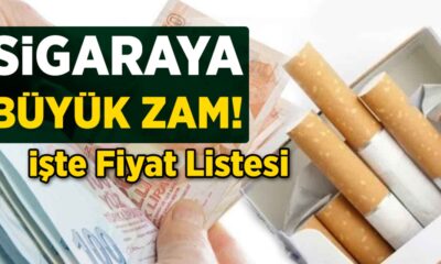 Sigaraya yeniden zam!.