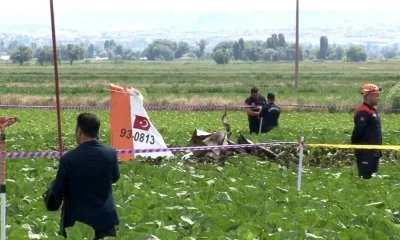 Kayseri’de eğitim uçağı düştü!. İki pilot şehit oldu…