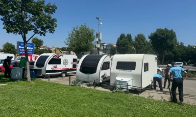 Halka açık sahiller karavan belâsından temizleniyor!.