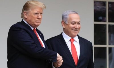 Biden’den sonra Trump’ta Netenyahu denen kuduz köpeği kapıda karşıladı!.