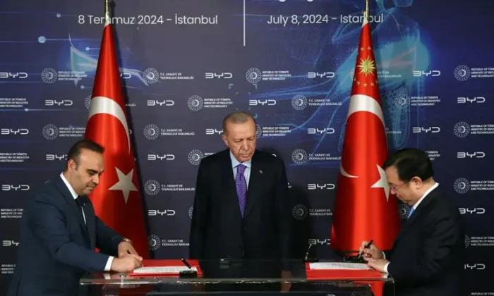 Yüzde 40 ÖTV zammını duyan Çinli BYD yönetimi alelacele Türkiye’ye fabrika açma kararı aldı!.
