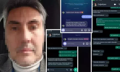 Coğrafya öğretmeninden öğrencisine cinsel içerikli iğrenç mesajlar!.