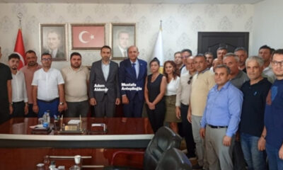 Milli Eğitim Müdürü 40 müdürle AK Parti İl Başkanlığı’nı ziyaret etti!.