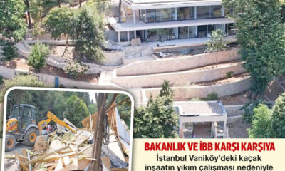 Hadi şu AK Partilin kaçak vekilinde villasını yıkın!.