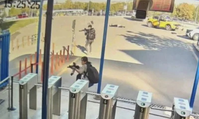 TUSAŞ’a yapılan terör saldırısının görüntüleri ortaya çıktı..