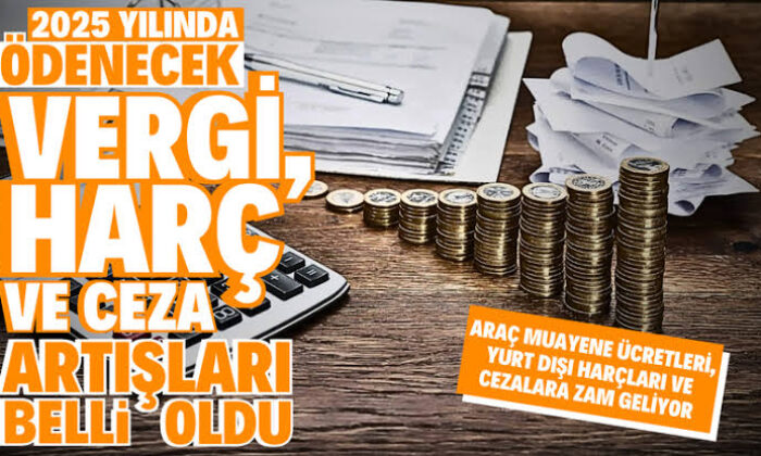 Asgari ücrete yüzde 25, vergilere yüzde 45 zam!.