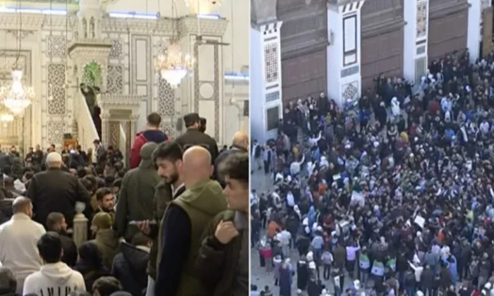 Kahpe soyu Esed’den sonra Emevi Camii’nde ilk Cuma Namazı..