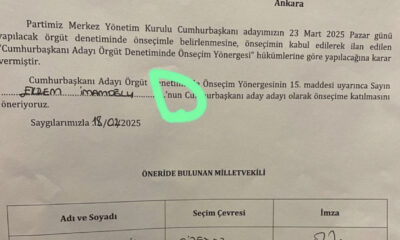 İmamoğlu Cumhurbaşkanı olabilmek için herşeyi kitabına uydurdu!.