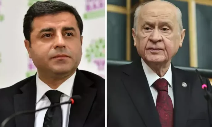 Bahçeli Selahattin Demirtaş ile görüştü!.