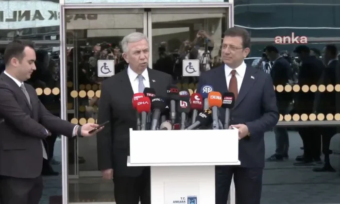 Mansur Yavaş ve Ekrem İmamoğlu tiyatrosuna hoşgeldiniz!.