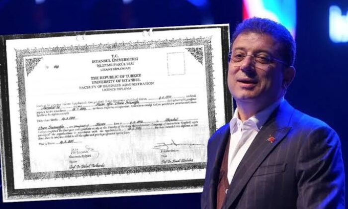 İmamoğlu’nun sahte diploması ile ilgili KKTC Üniversitesi’nin kurucusu ifadeye çağırıldı..