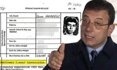 İmamoğlu’nun sahte diploması iptal edildi!.