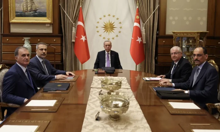 Cumhurbaşkanlığı Külliyesi’nde güvenlik zirvesi!.