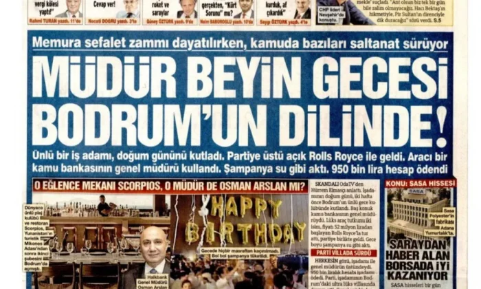 Sözcü’nün bir itibarsızlaştırma palavrası daha yine elinde patladı!.