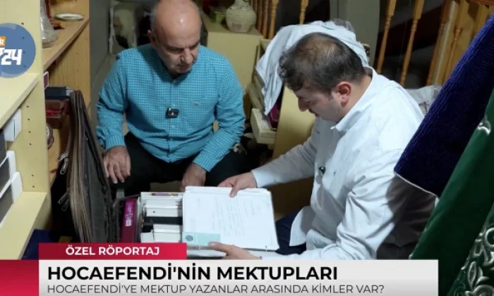 Geberen FETÖ’nün arşivinden çıkan mektuplar!. Devlet erkanı neler yazmış neler!.