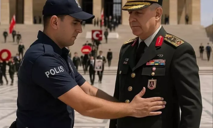 Yapay zeka ile polisi askere üst araması yaptırıp ortalığı karıştırdılar!.