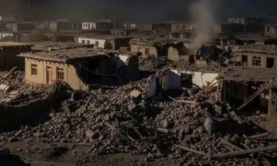 Afganistan’daki 6 büyüklüğündeki depremde 250 kişinin öldüğü açıklandı..