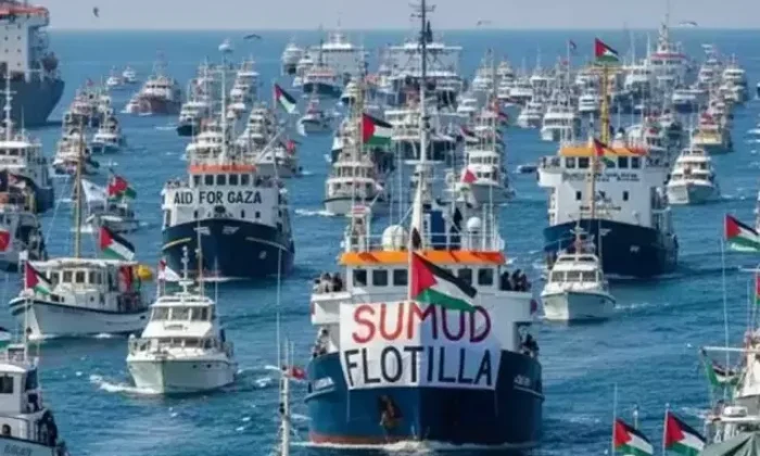 Sumud filosuna saldırı alarmı!.