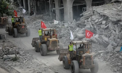 Ve Türk konvoyları Gazze’de..