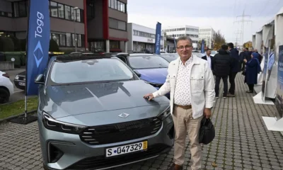 TOGG Avrupa’da ilk müşterilerine teslim edilmeye başladı..