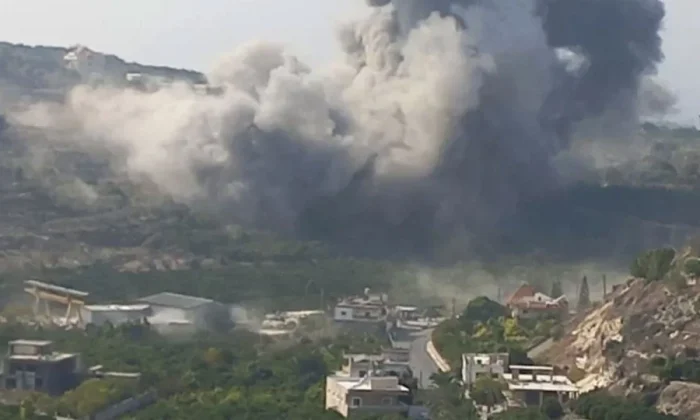 Kahpe İsrail yine ateşkes ihlali yapıp Lübnan’ı bombaladı!.