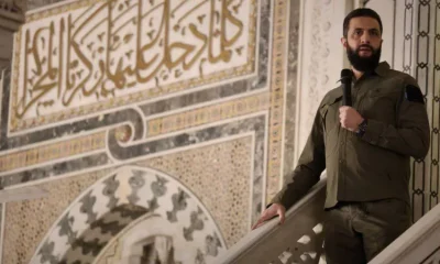 Emevi Camii’nde sabah namazı kıldırıp vaaz verdi..