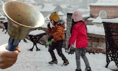 İstanbul’da kar yağışı nedeni ile okullar tatil edildi..