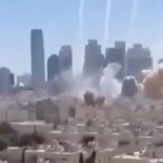 İran Tel Aviv’i füzelerle vurmaya devam ediyor..