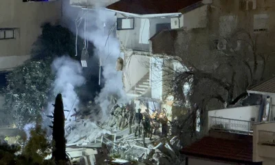 İran İsrail’deki binaları direk hedef aldı!. Çok sayıda ölü ve yaralı var!.