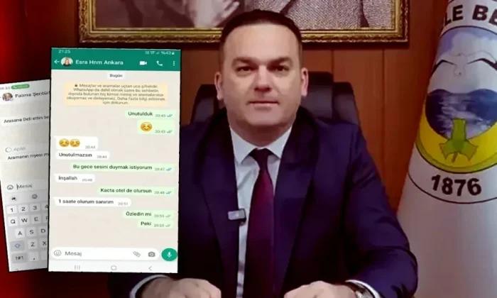 CHP’li sapık başkanın mide bulandıran iğrenç mesajları ortalığa saçıldı!.