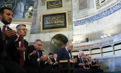 Ayasofya’nın Camii-Kebir’e dönüşünün 6. yılı mübarek olsun..