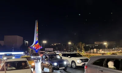 Şam’da YPG/PYD’den kurtuluş kutlamaları..