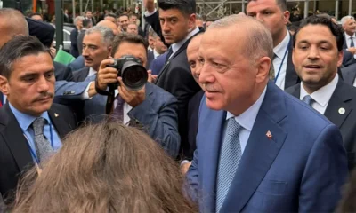 New York’taki Türk Evi’nde Cumhurbaşkanı Erdoğan’a coşkulu karşılama..