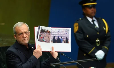 İran Cumhurbaşkanı Pezeşkiyan BM kürsüsünden İsrail’i sert sözlerle eleştirdi!.