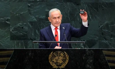 Netenyahu itinden BM kürsüsünde bombalı tehdit!.