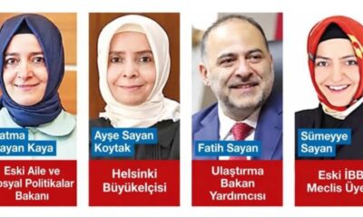 AK Parti’nin en torpilli ve dokunulmaz ailesi Sayan kardeşler!.